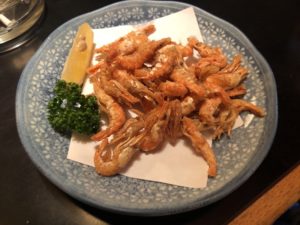 川海老のから揚げ